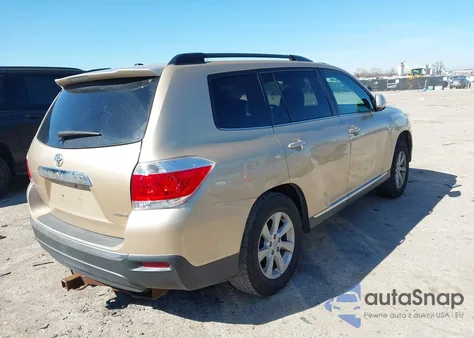 2011 Toyota Highlander Se V6 from USA, damaged, VIN 5TDBK3EH8BS056559